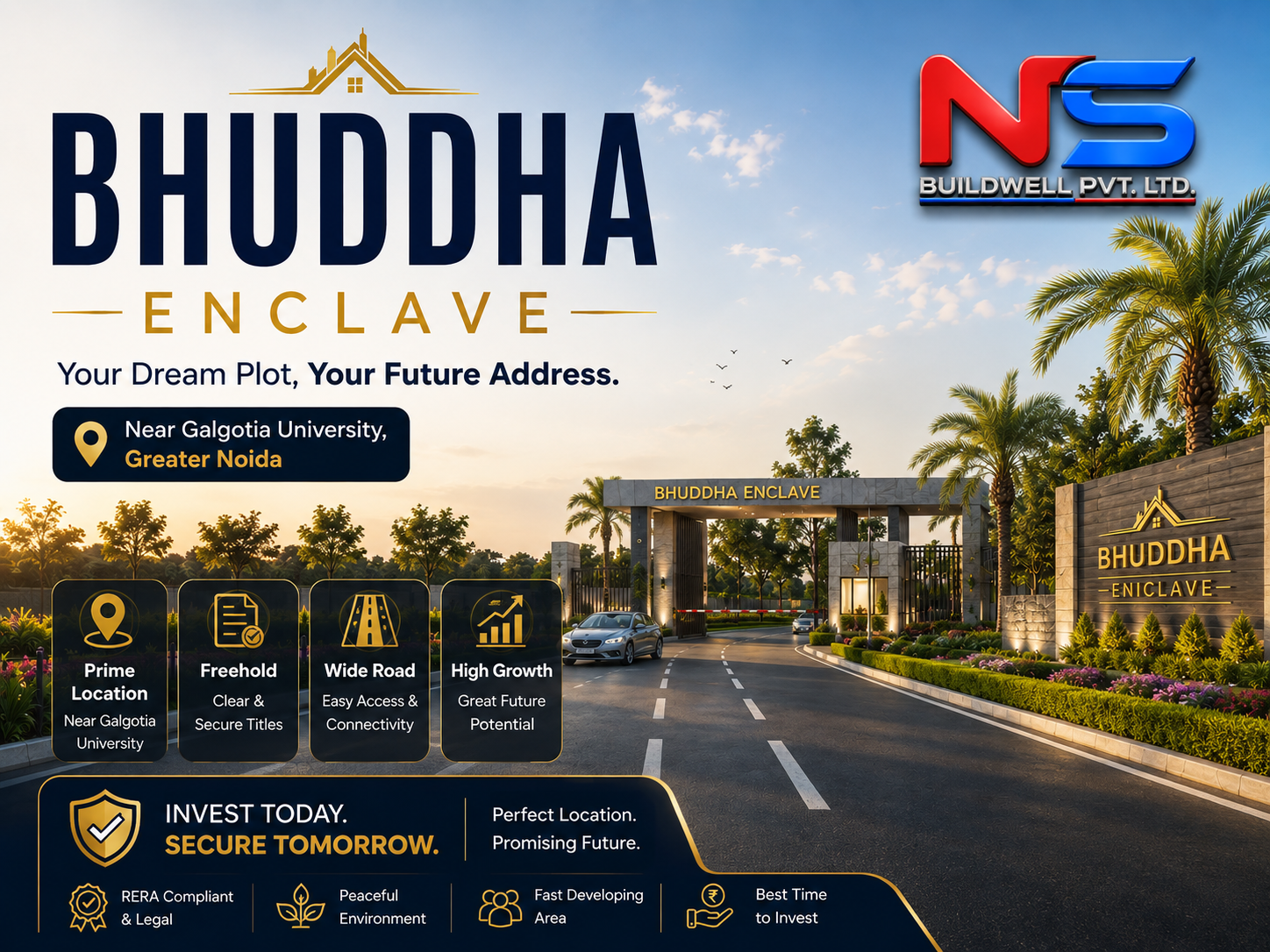 Buddha Enclave – Premium Plots in Greater Noida
